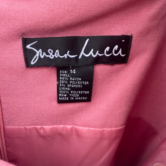 Vintage baby pink 2 piece set! Dress and trench combo - Picture 6 of 6